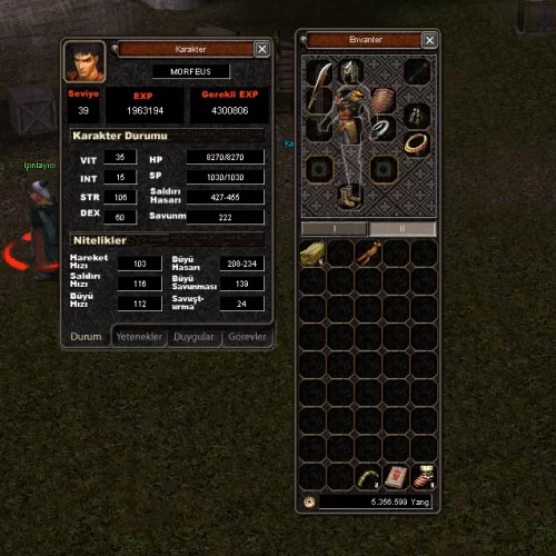  BEDENSEL ŞAVAŞÇI FARM CANAVARI 39 LEVEL AT 17 SEVİYE  !ACİL!